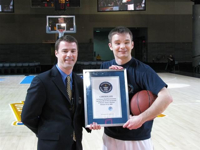 Tommy Baker - three Guinness World Records
