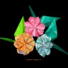 Origami: Buttonhole flowers (jpeg image)