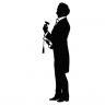 Silhouette Cutting: Master of ceremonies (jpeg image)